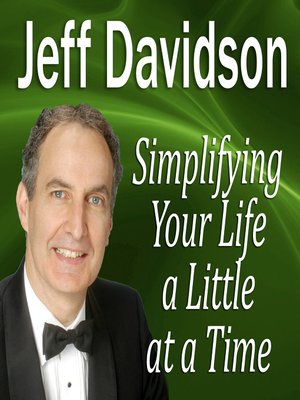 cover image of Simplifying Your Life a Little at a Time